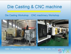 China Die Casting and CNC Machining
