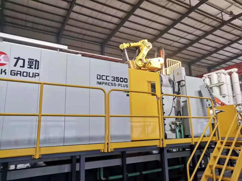 3500-ton die casting machine for large metal parts
