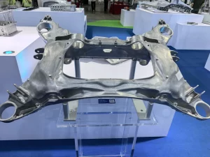SYX showcasing full aluminum chassis frame with integrated components
